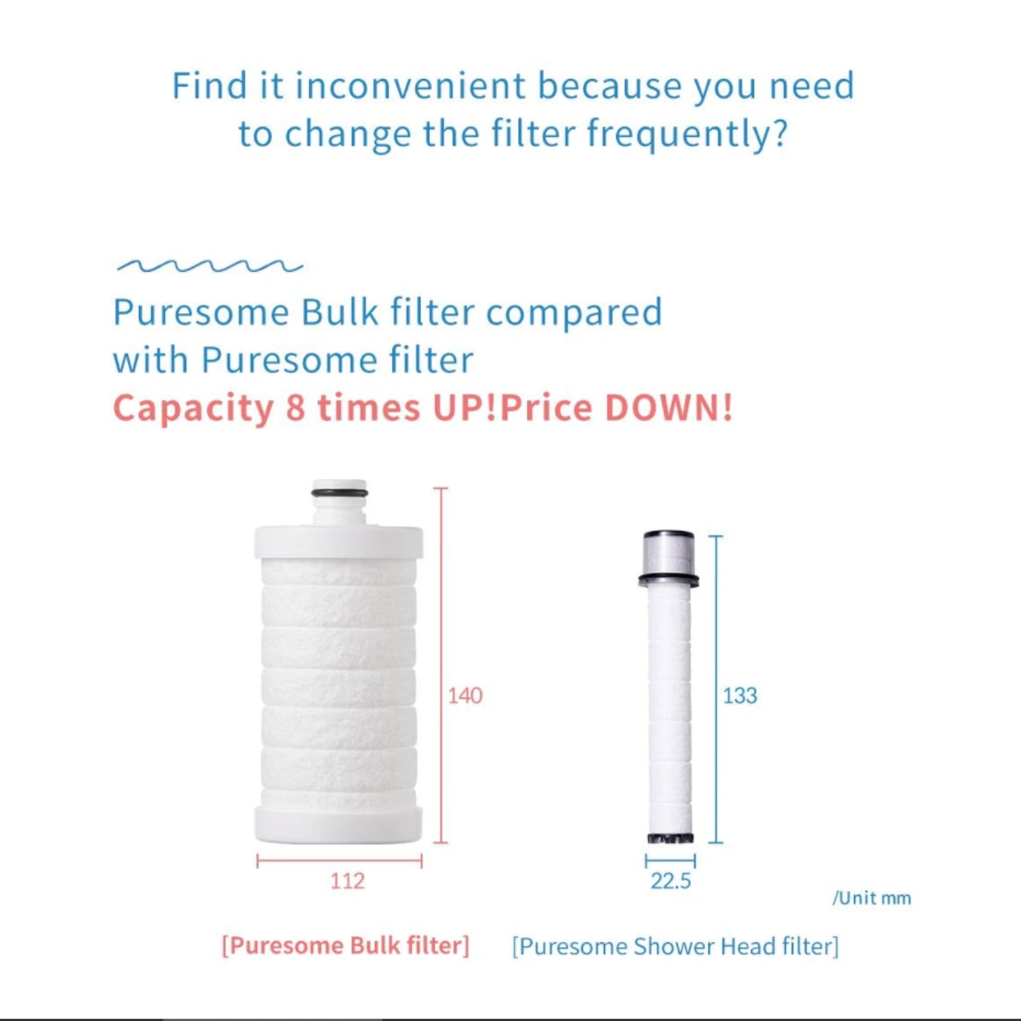 Puresome Bulk Filter (Refill)