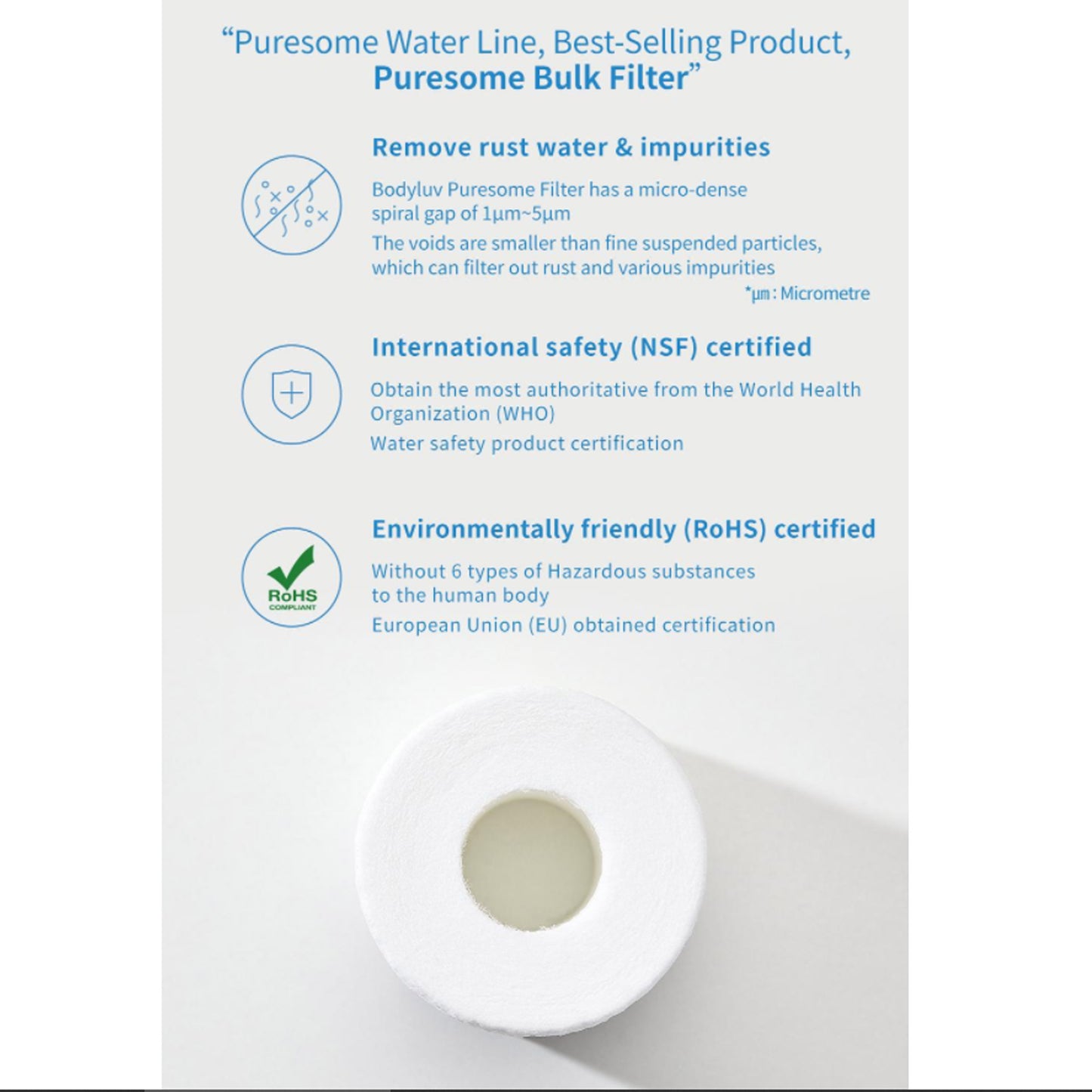 Puresome Bulk Filter (Refill)