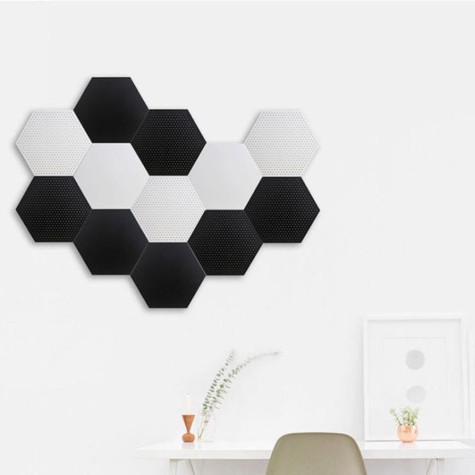 Hexagon Pegboard Wall Organizer