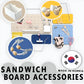 Sandwich Smart Storage Board - Accessories / Wall Art Decor/ Home Decoration/ DIY/ Pegboard Shelf Display