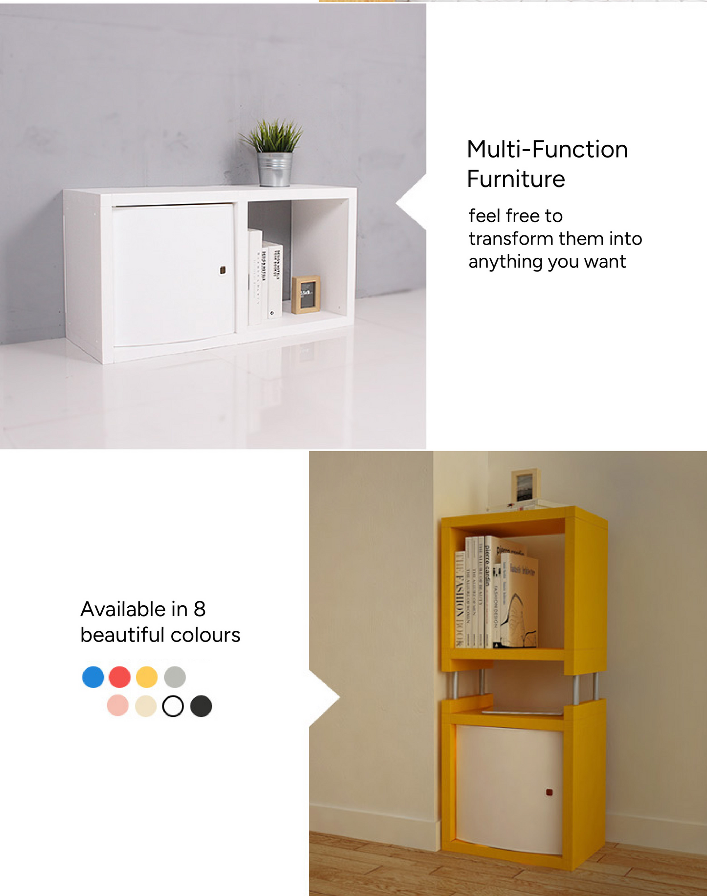 Cubics 1R Storage Shelf Storage