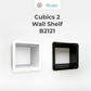 Cubics 2 Wall Shelf B2121