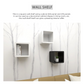 Cubics 2 Wall Shelf B2121