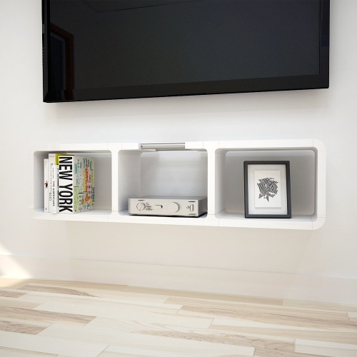 Cubics 2 wall mounted TV shelf 333