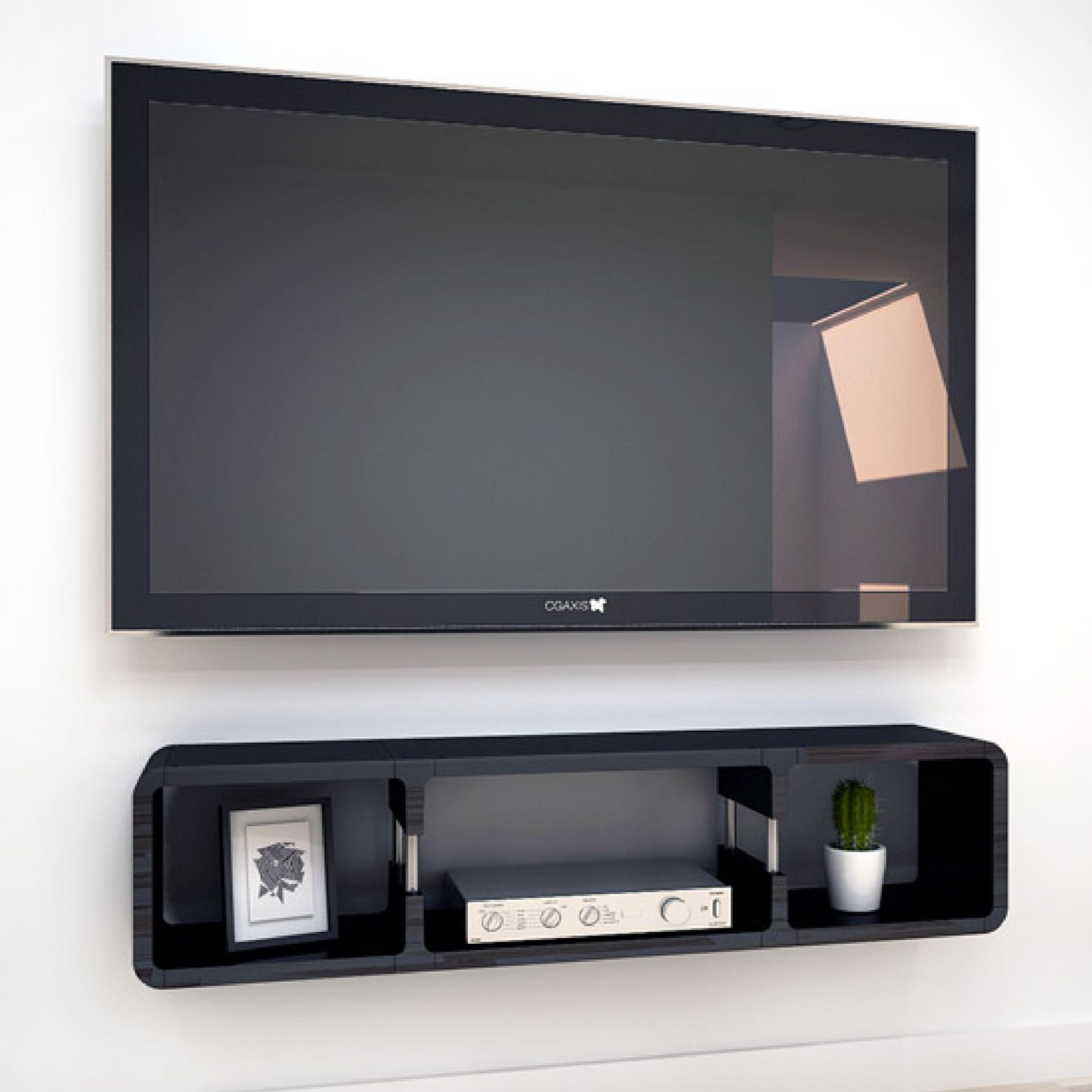 Cubics 2 wall shelf 4 3 S 3 steps