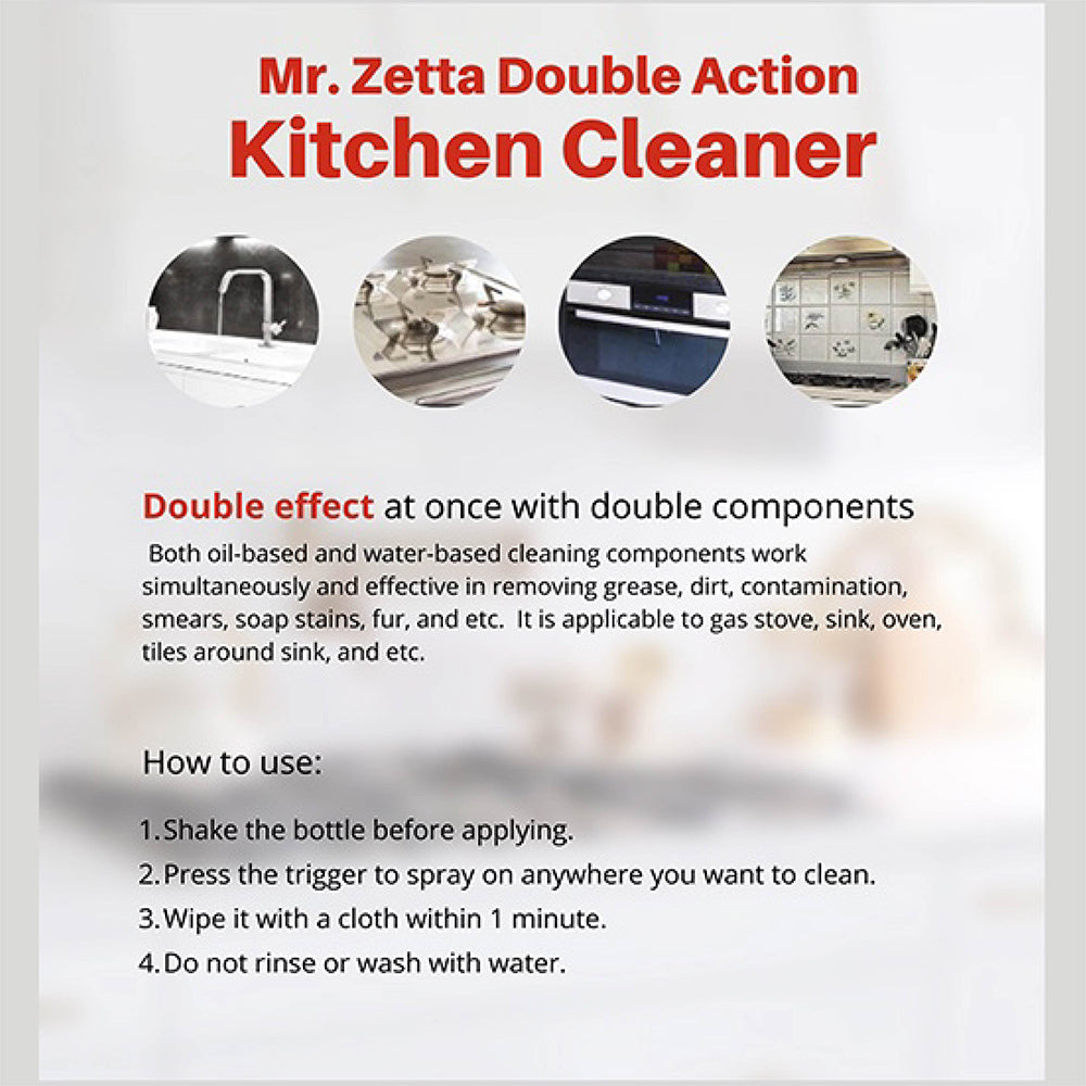 Mr. Zetta Magic Cleaner Double Action 470ml