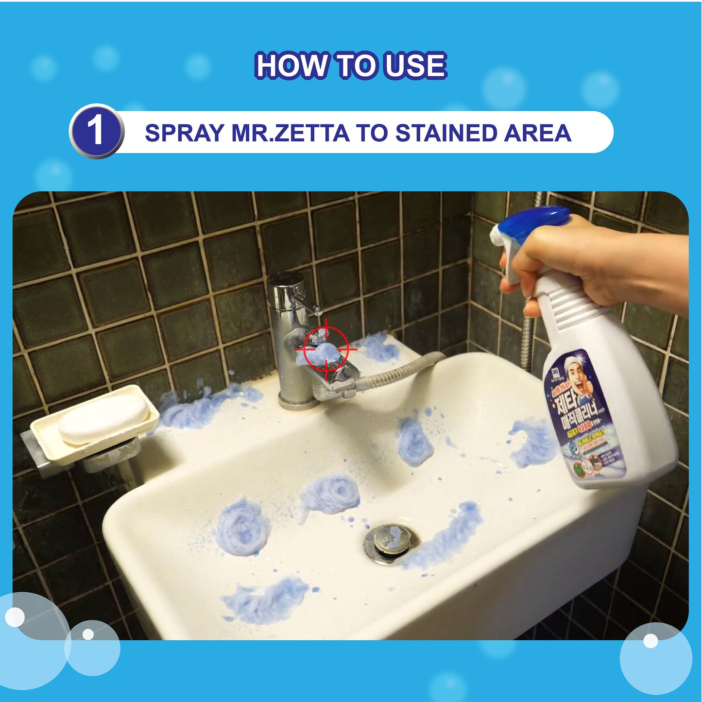 Mr. Zetta Magic Bathroom Cleaner Trigger 600ml