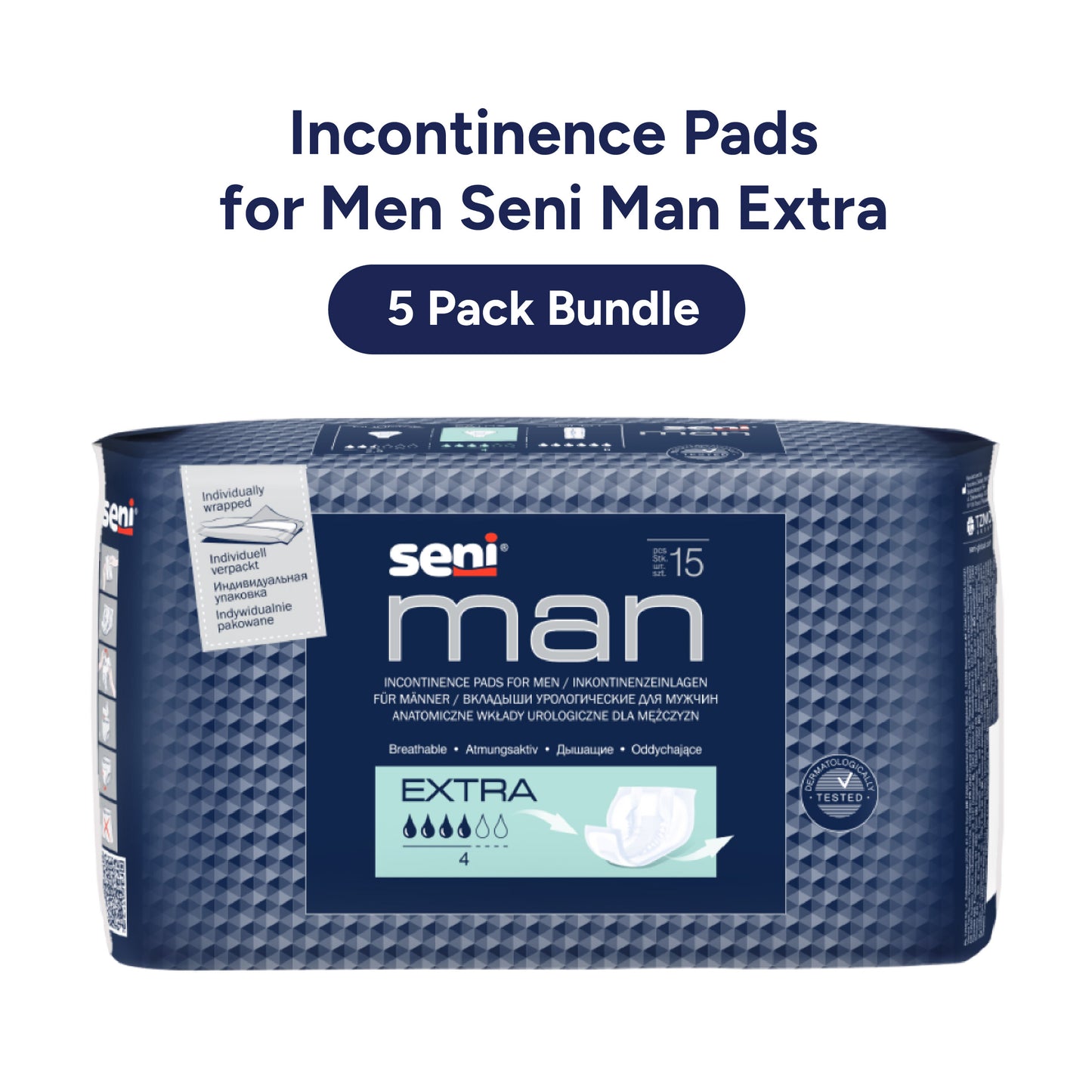 Seni Bundle Set Adult Diapers: Incontinence Pads for Men