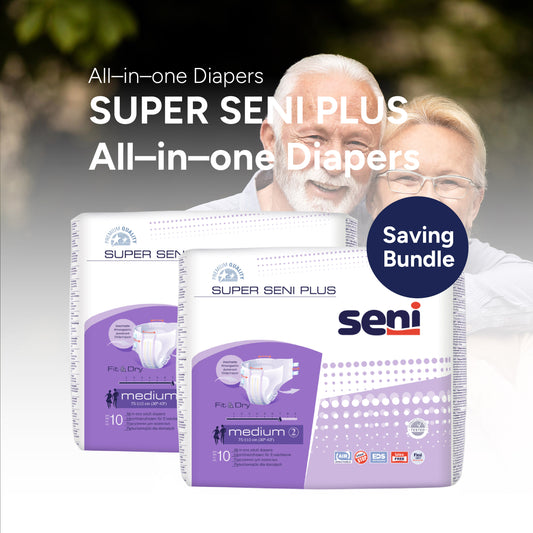 Seni BUNDLE SET Adult Diapers: All-in-one Diapers Super Plus