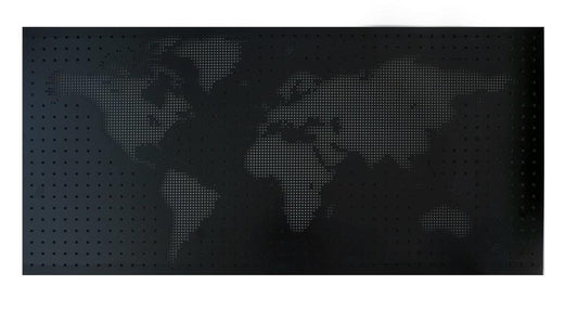 World Map Pegboard 115cm*55cm