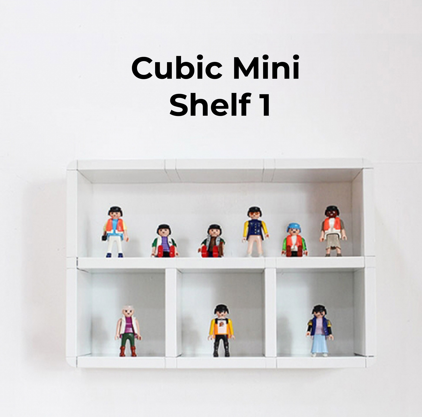 Cubics Mini Multi Wall Shelf