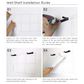 Cubics Mini Rectangle Wall Shelf Rack