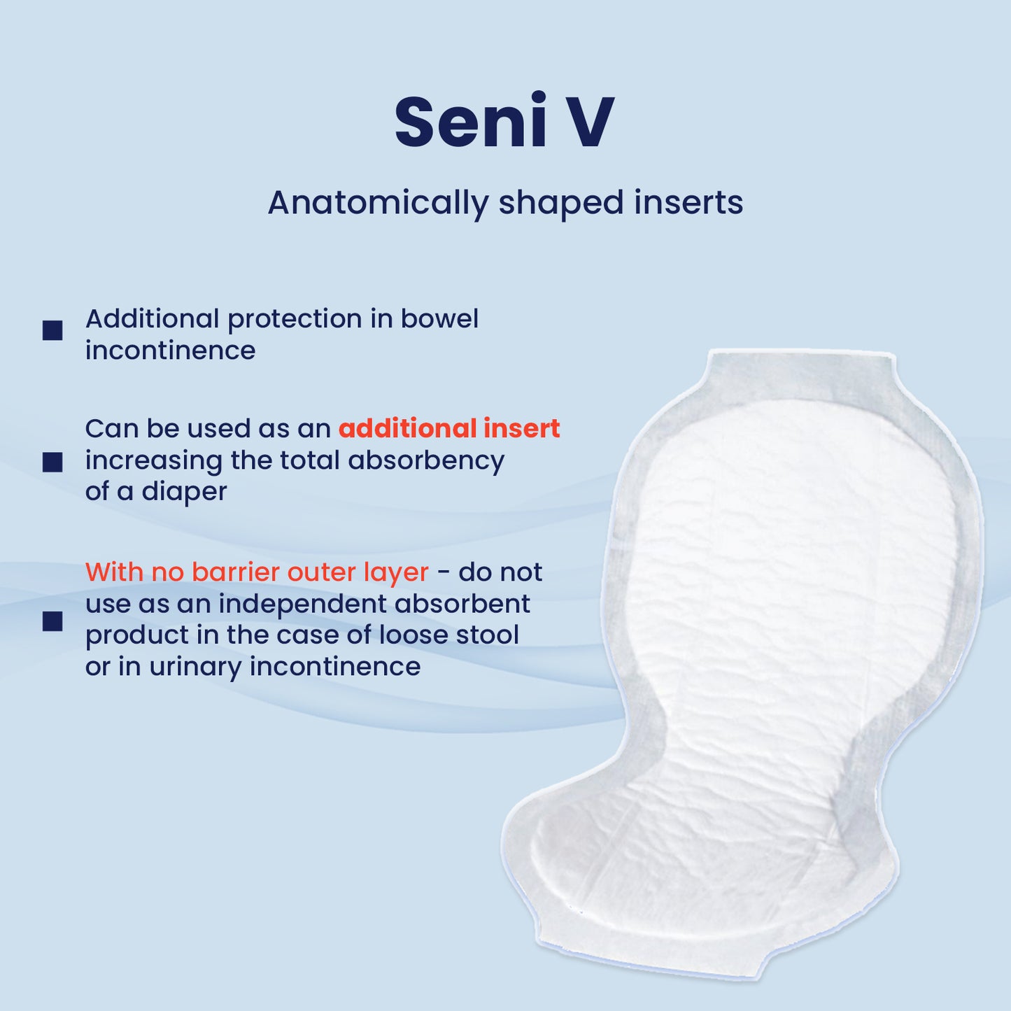 BUNDLE SET Adult Pampers: Anatomically Shaped Pads Seni V