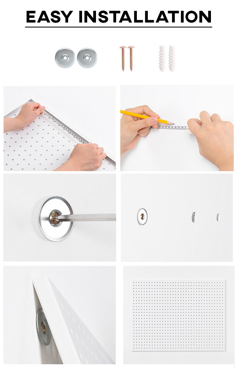 Steel Pegboard Wall organizer