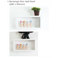 Cubics Mini Rectangle Wall Shelf Rack