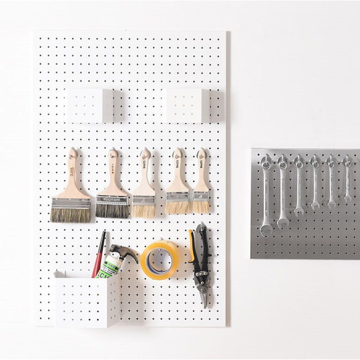 Steel Pegboard Wall organizer