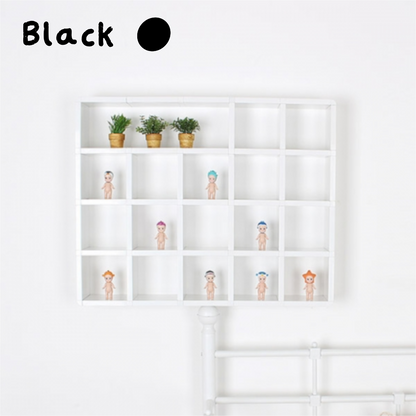 Cubics Mini Multiple Figure Display Wall Shelves Rack