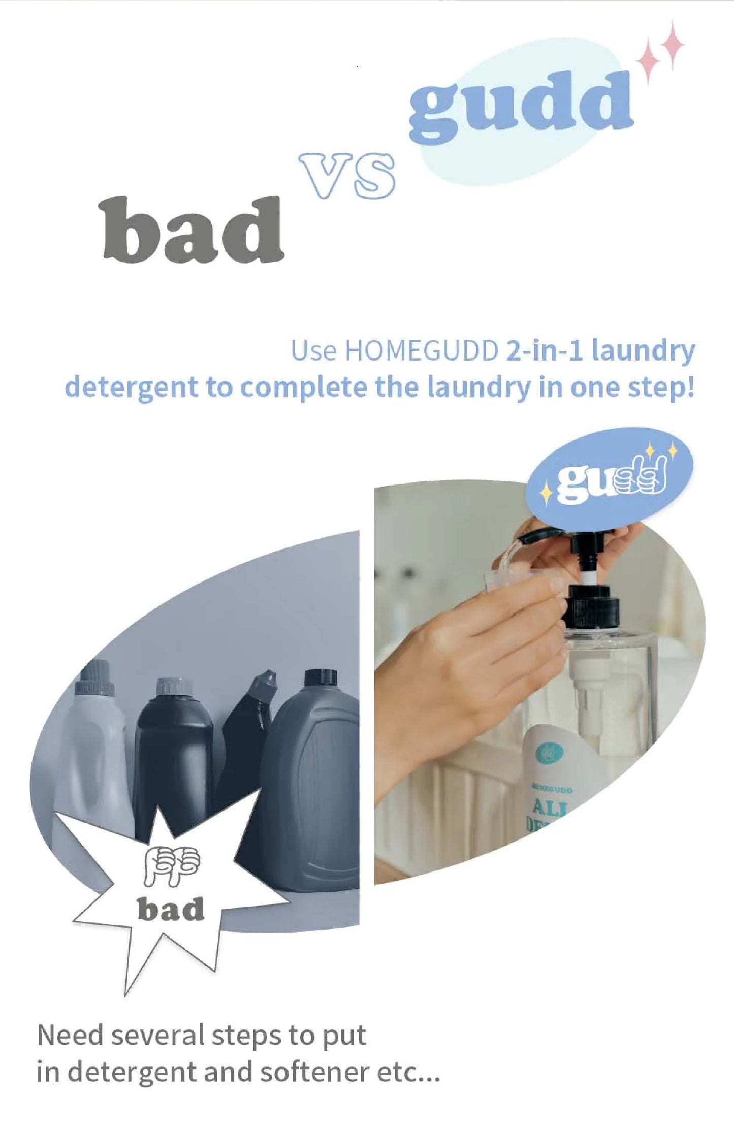 BODYLUV HOMEGUDD Laundry Detergent