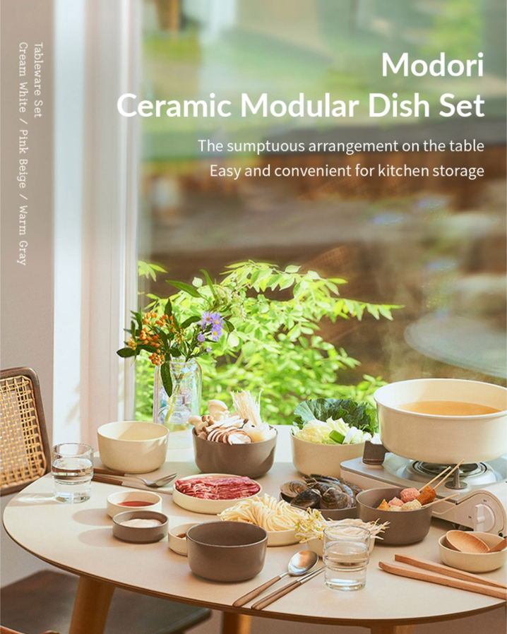 Modori Ceramic Modular Dish Set