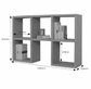 Cubics Bookshelf 1P Rack Organizer