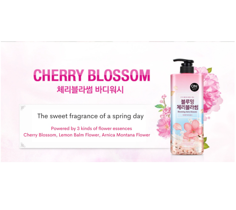 On The Body Flower Scented Body Wash 500g