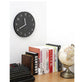 Sandwich Retro Leather Wall Clock