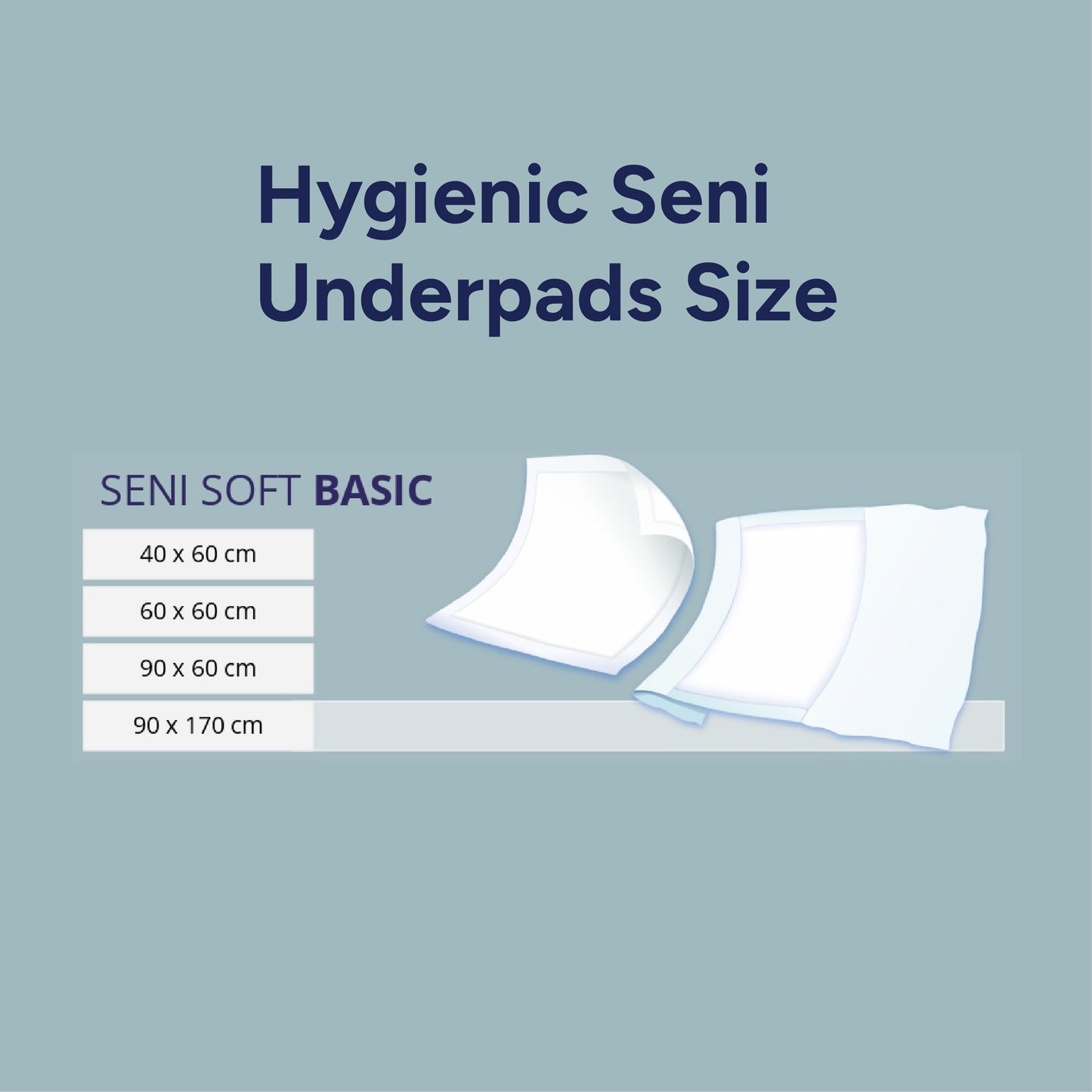 Seni Soft Basic Hygienic Underpads For Adult