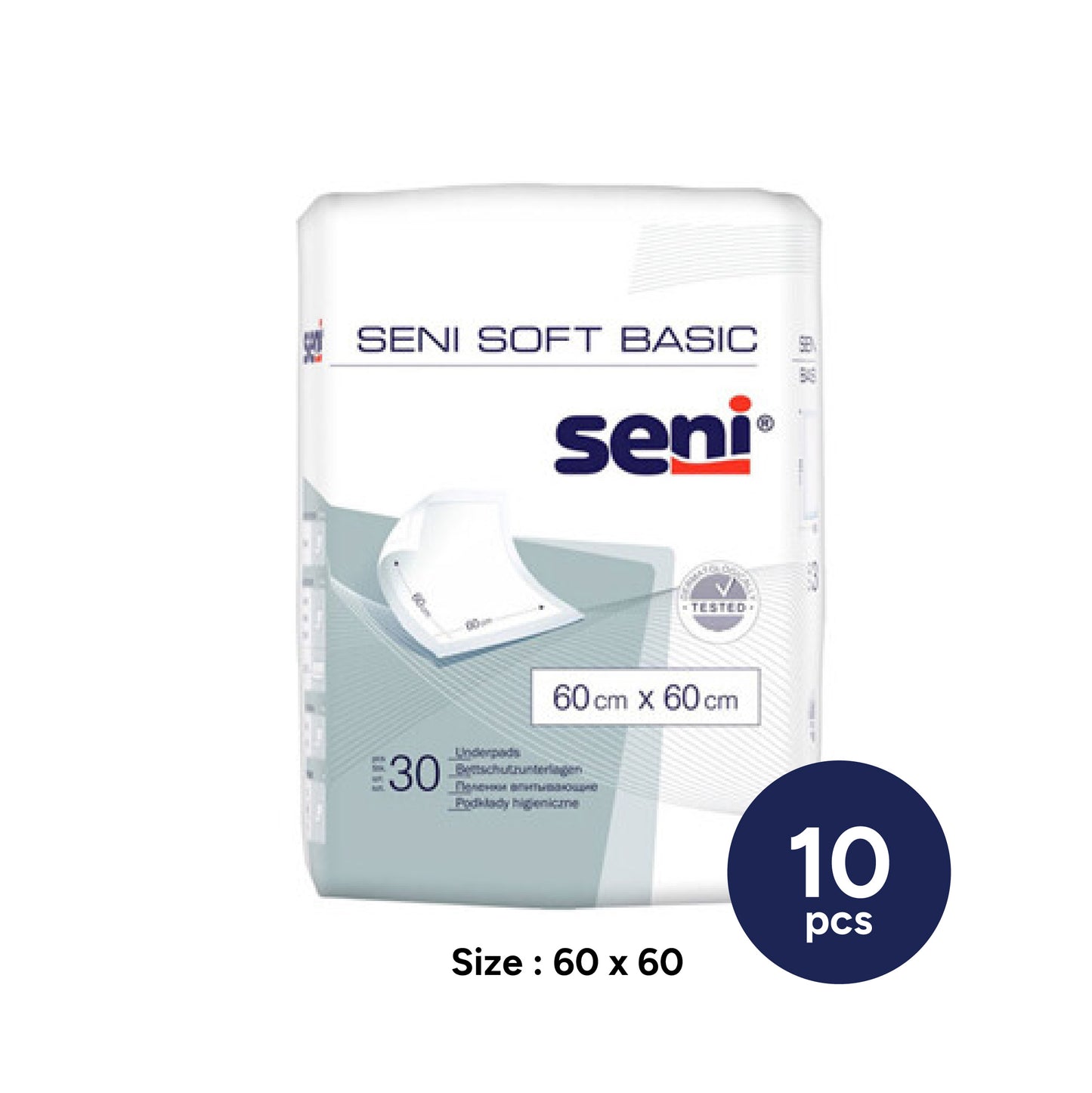 Seni Soft Basic Hygienic Underpads For Adult