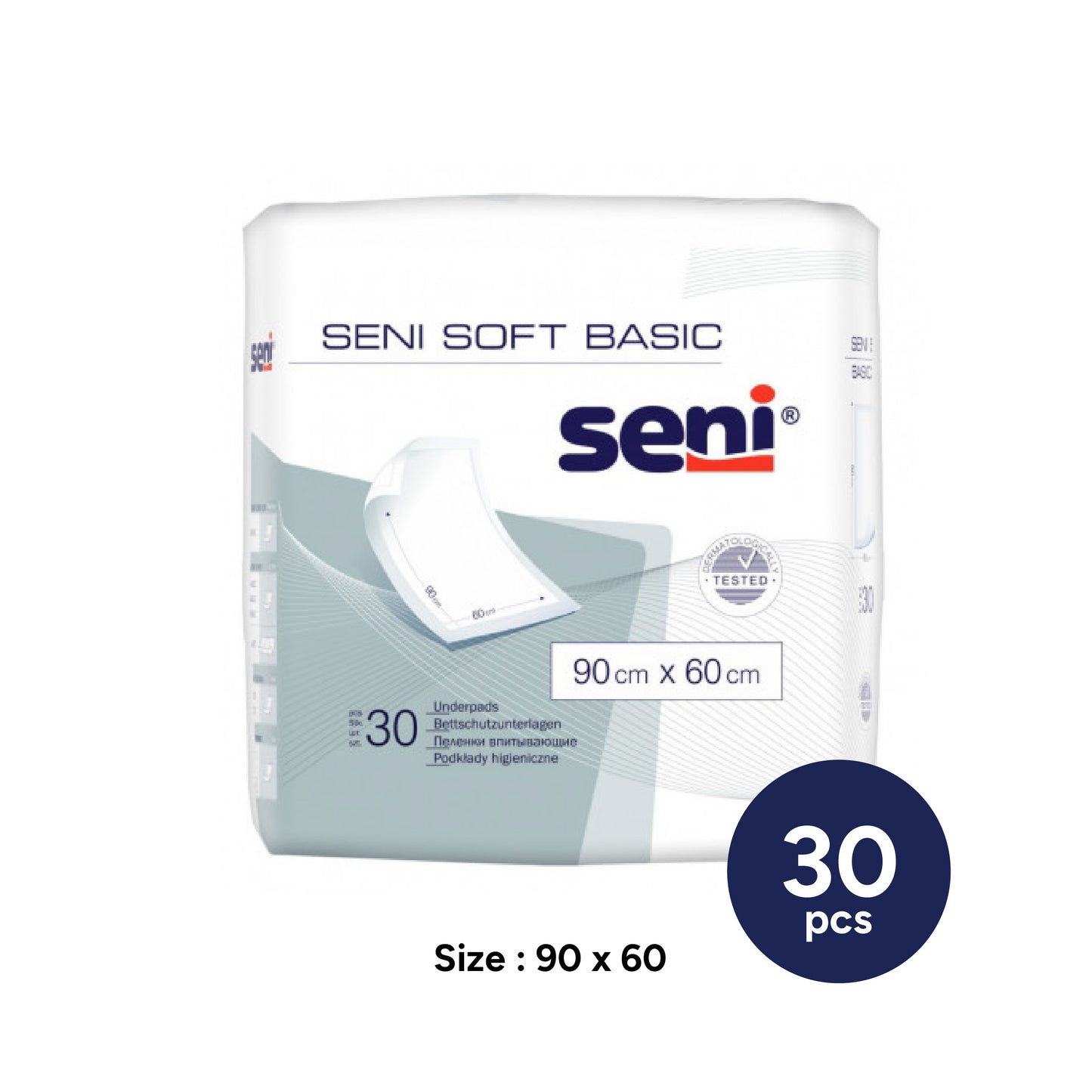 Seni Soft Basic Hygienic Underpads For Adult